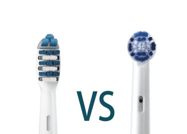 圓頭電動牙刷和扁頭電動牙刷的區別