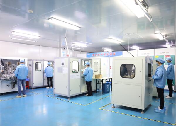 刷博士聲波電動牙刷頭廠家車間場景 廣州聲波電動牙刷刷頭廠家